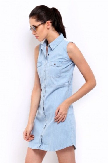 Jeans Fabric Top